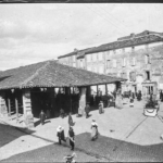 Photo de la halle de Cazères du fond Mauran