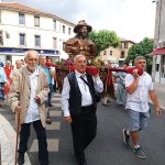 Photo de monsieur Robert FOCH lors de la procession en juillet 2026